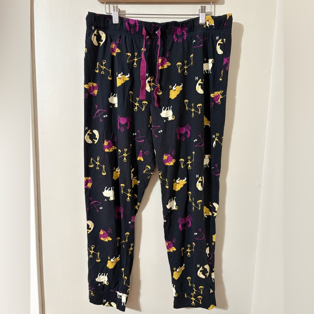 Joe Fresh Cotton Zodiac Print Pajama Pants